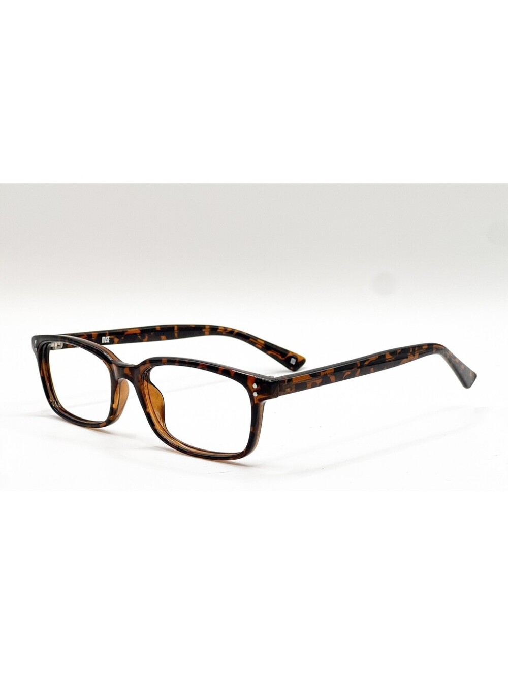 Muse Corvallis 31-P10046 Tortoise Brown Rectangle Eyeglass Frames 50-17-140